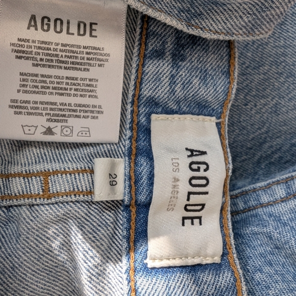 Agolde Low Slung Baggy Jeans 29 - Picture 8 of 12